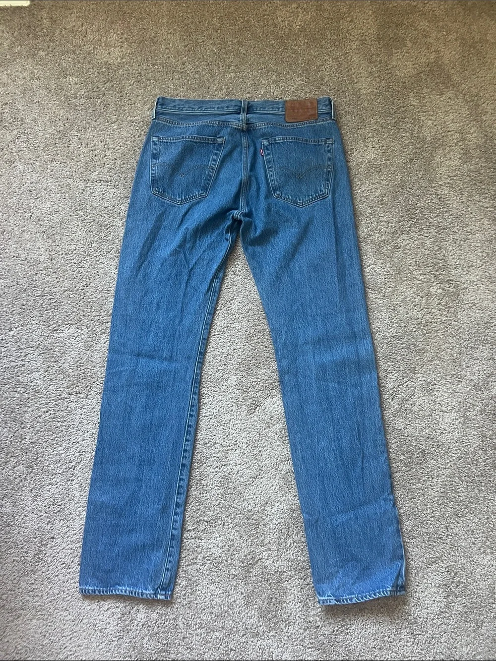 Levi’s 501 Classic Men's Blue Denim Jeans 34x36